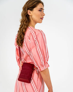 ELMS + KING Baker Phone Bag - Burgundy