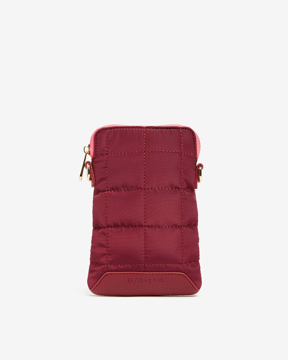 ELMS + KING Baker Phone Bag - Burgundy