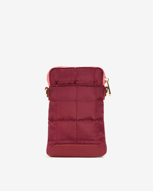 ELMS + KING Baker Phone Bag - Burgundy