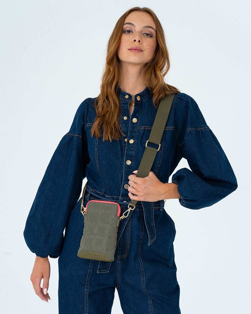 ELMS + KING Baker Phone Bag - Khaki