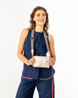 ELMS + KING Bowery Petite Wallet - Gold