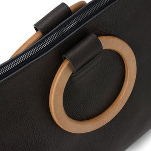 BE HOLD East West Tote - Gunmetal Grey