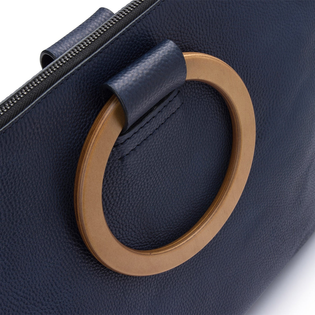 BE HOLD East West Tote - Navy Blue