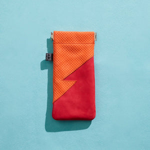 BE HOLD Glasses Case - Rosso/ Tangerine