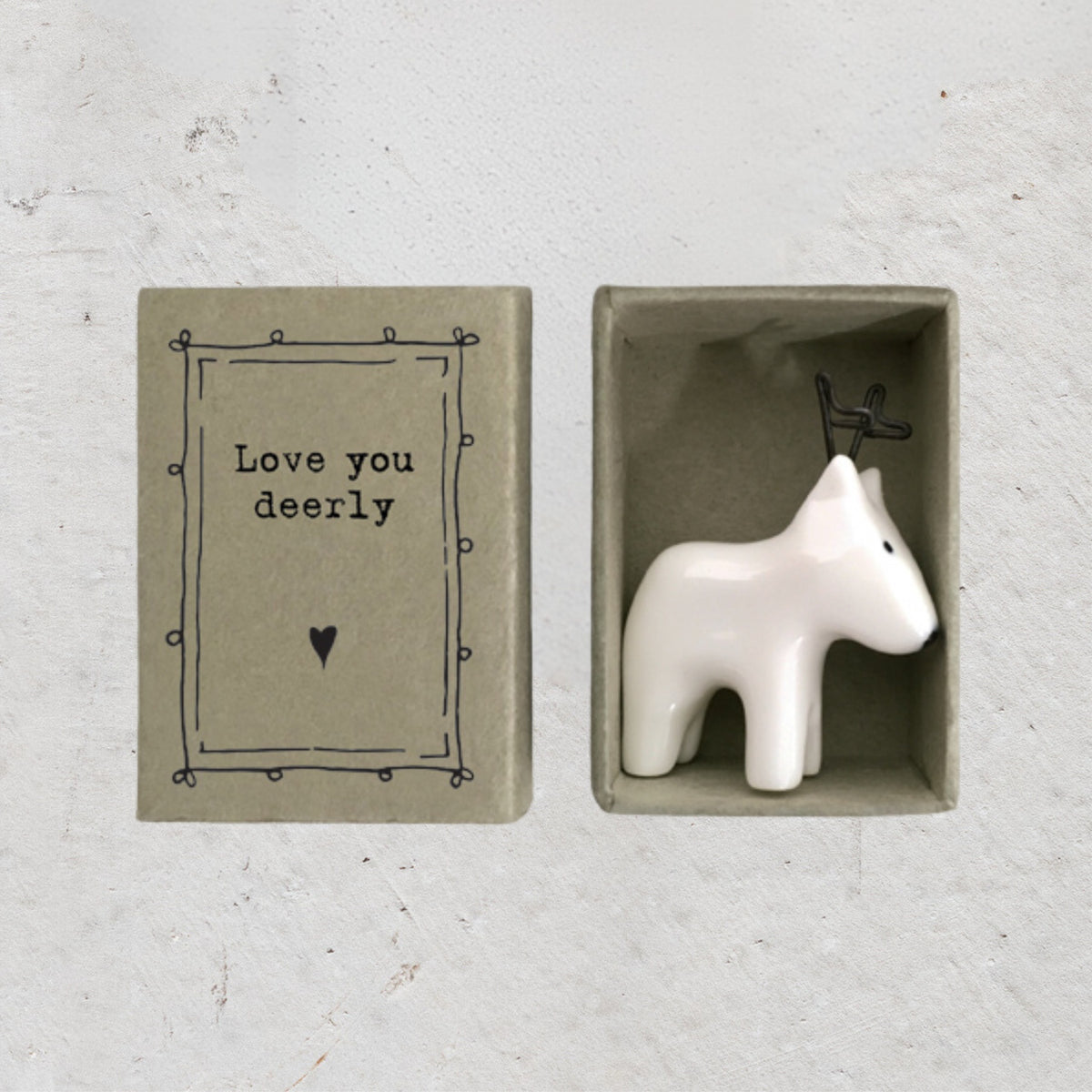 HEAVEN IN EARTH Little Deer Porcelain