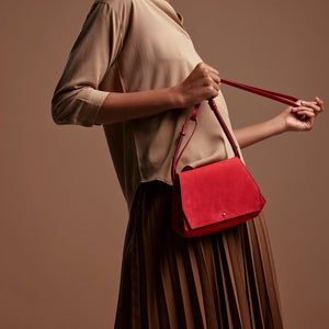 BE HOLD Hex Bag - Corallo Red