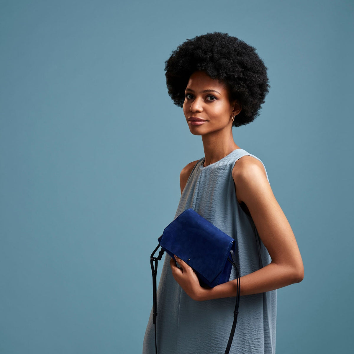 BE HOLD Hex Bag - Imperial Blue