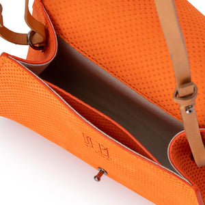 BE HOLD Hex Bag - Tangerine
