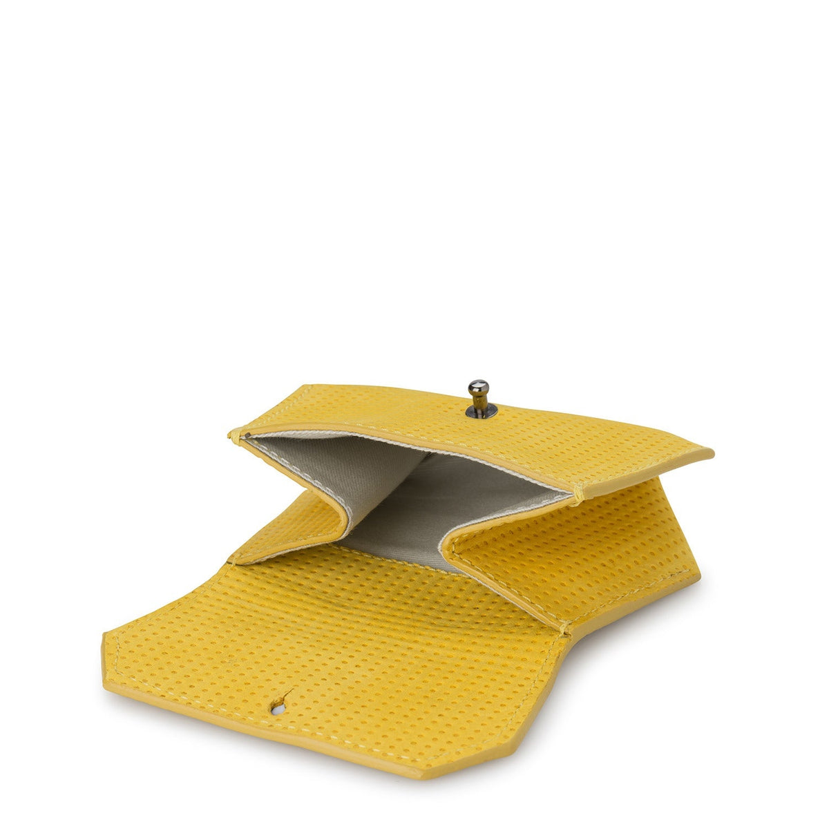 BE HOLD Bifold Leather Wallet - Limone