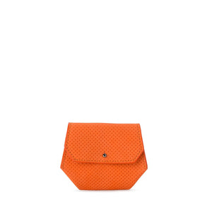 BE HOLD Bifold Leather Wallet - Tangerine