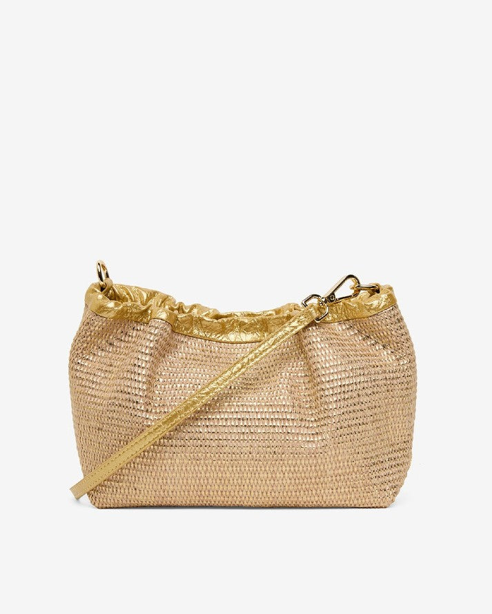 ELMS + KING Monty Bag - Gold Weave