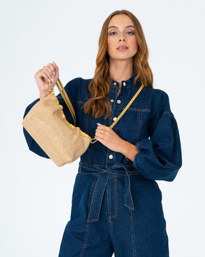 ELMS + KING Monty Bag - Gold Weave