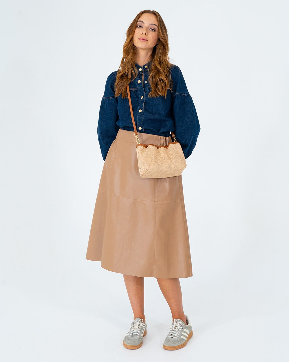 ELMS + KING Monty Bag - Tan Weave