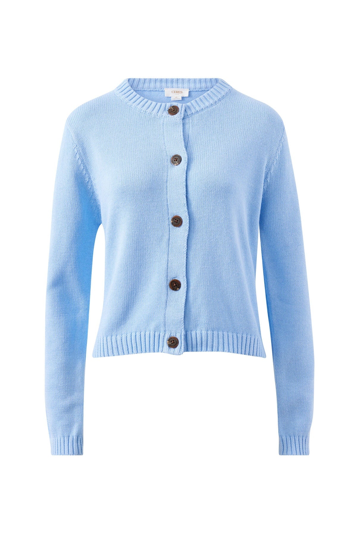 CERES LIFE Nelly Long Sleeve Knit Cardi - China Blue