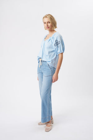 KIREINA Sofia Pant - Sky Blue