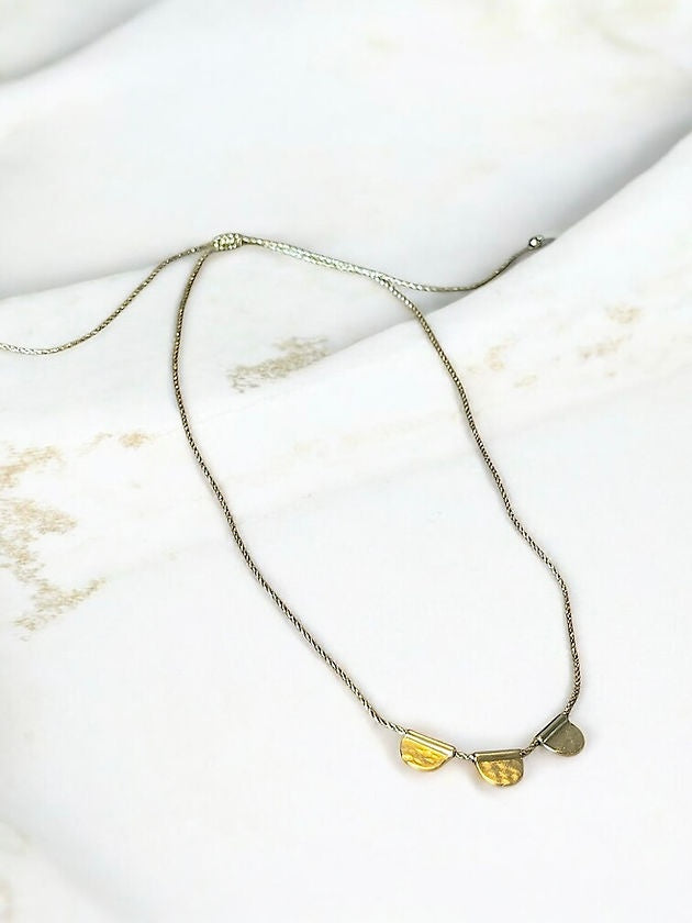 CHANDRA COLLECTIONS Sol Thread Necklace