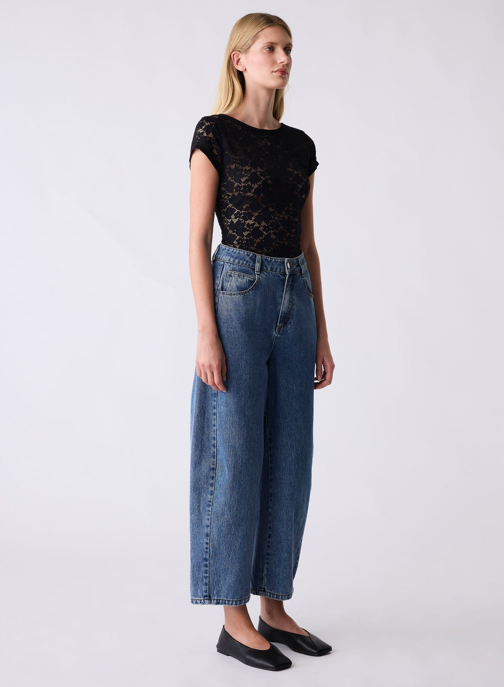 ESMAEE Terminal Denim Jeans - Blue Denim