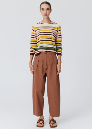 POL Tiller Multistripe Knit - Pink Multistripe
