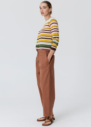 POL Tiller Multistripe Knit - Pink Multistripe