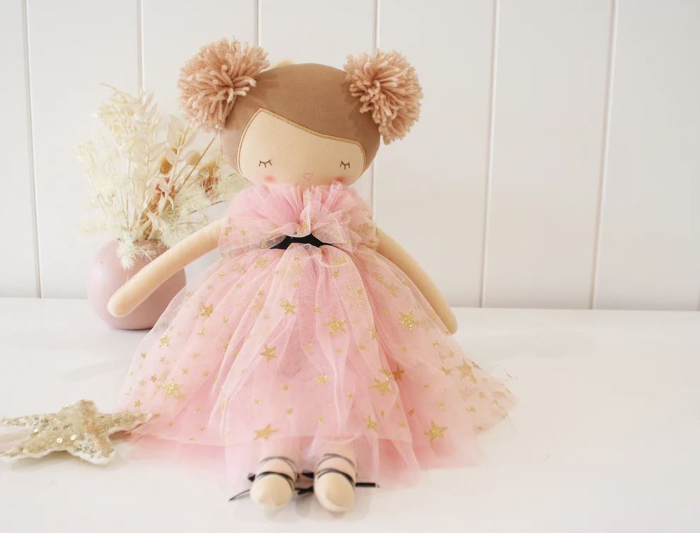 ALIMROSE Halle Ballerina Doll 48cm - Fair/Strawberry Blonde PRE-SCHOOL (3-5 Yrs) - Zabecca Living