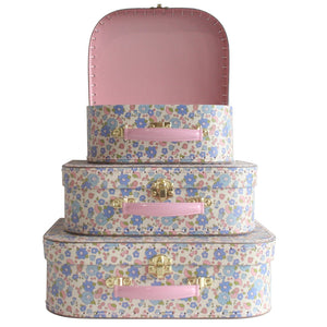 ALIMROSE Kids Carry Case Set - Lilly Blue TODDLER (1-3 Yrs) - Zabecca Living