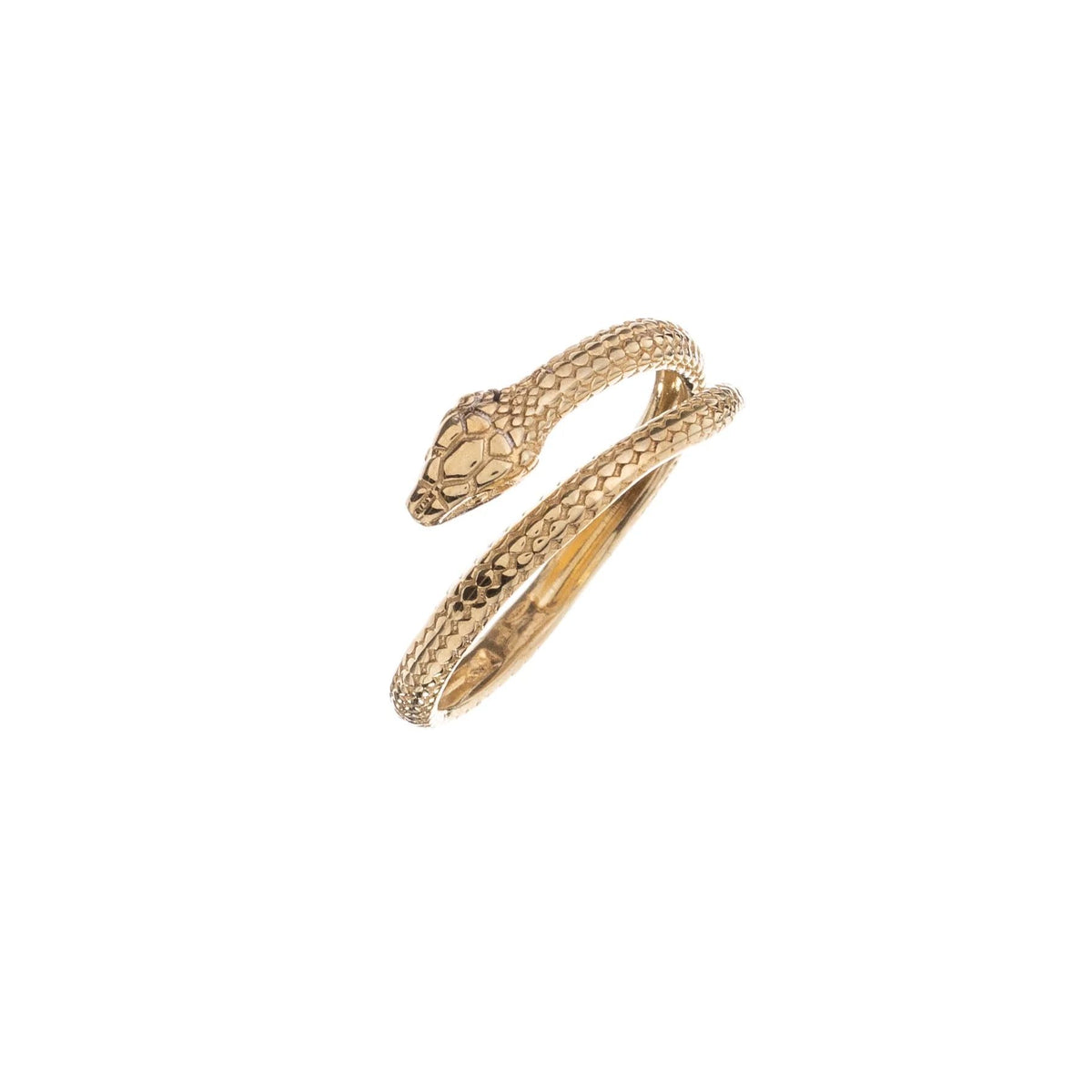 ALISIA Gold Adjustable Ring - Snake Ring - Zabecca Living