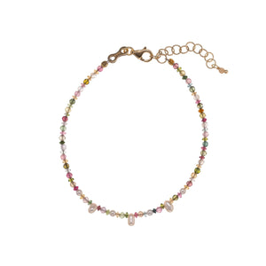 ALISIA Gold Bracelet - Carmine BRACELET - Zabecca Living