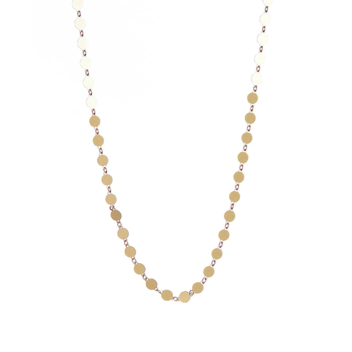 ALISIA Gold Necklace - Lauren Short Necklace - Zabecca Living