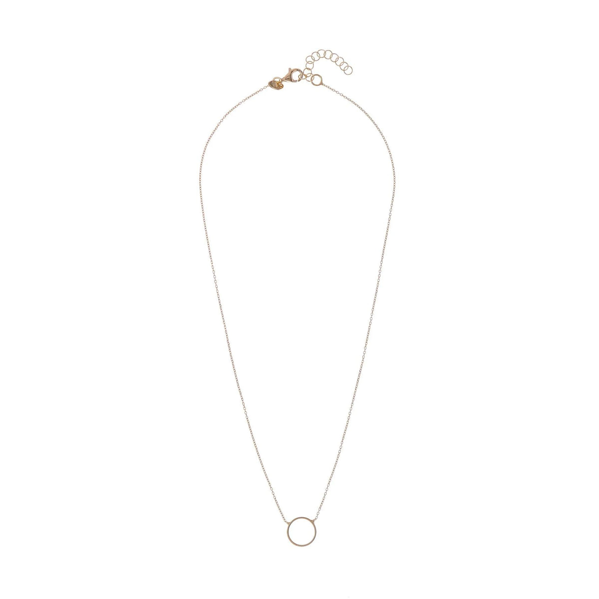 ALISIA Gold Necklace - Minimal Rod Necklace - Zabecca Living