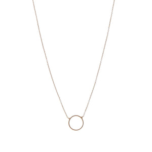 ALISIA Gold Necklace - Minimal Rod Necklace - Zabecca Living