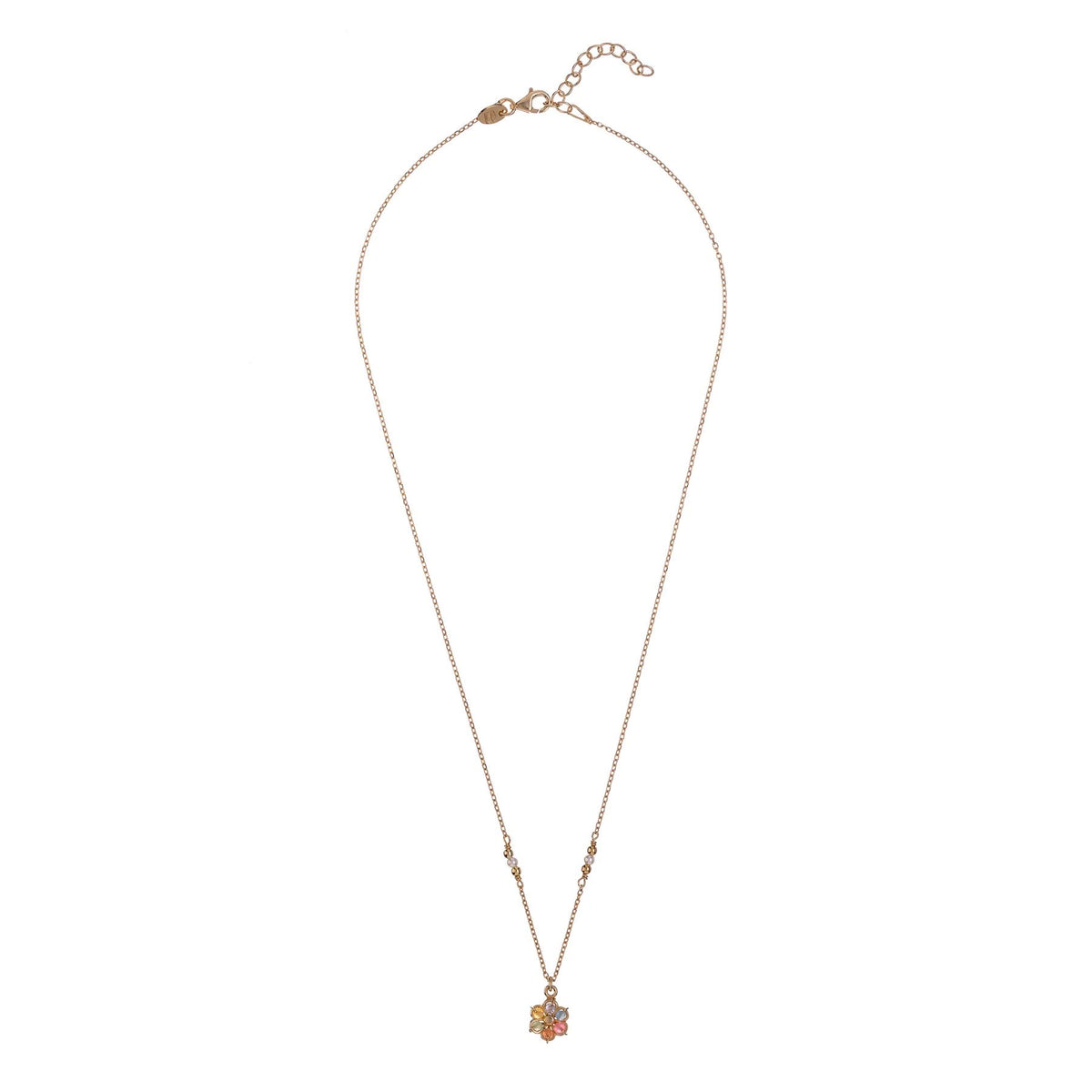 ALISIA Gold Necklace - Prim Rainbow Necklace - Zabecca Living