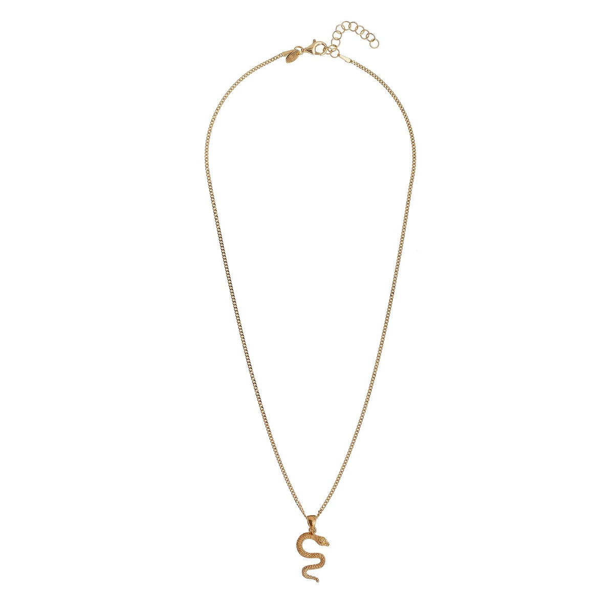 ALISIA Gold Necklace - Snake Necklace - Zabecca Living