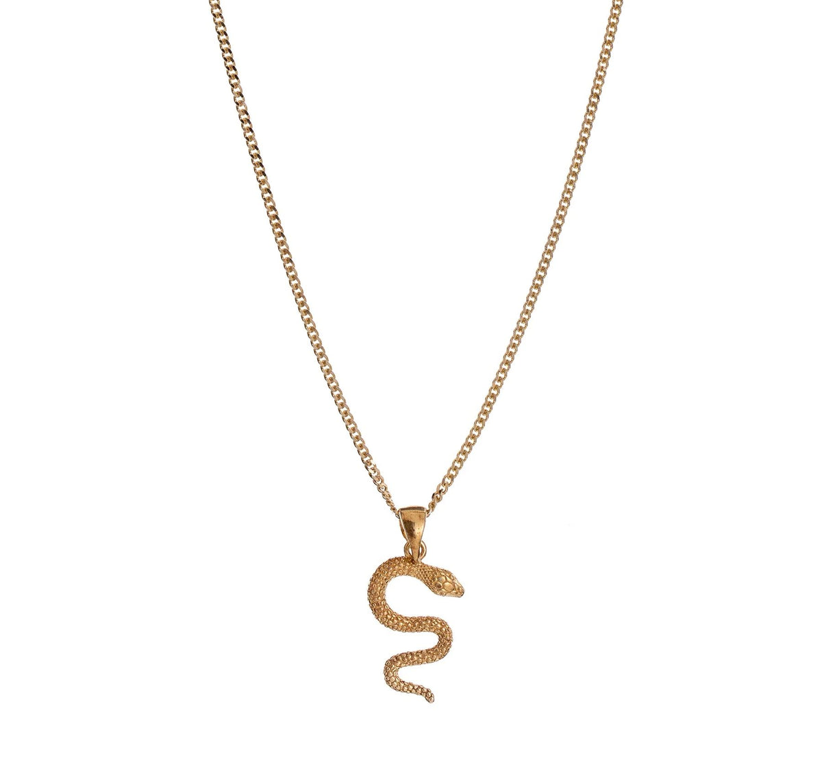 ALISIA Gold Necklace - Snake Necklace - Zabecca Living