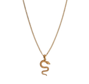 ALISIA Gold Necklace - Snake Necklace - Zabecca Living