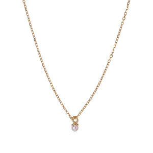 ALISIA Gold Pearl Pendant Necklace - Almeria Necklace - Zabecca Living