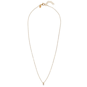 ALISIA Gold Pearl Pendant Necklace - Almeria Necklace - Zabecca Living