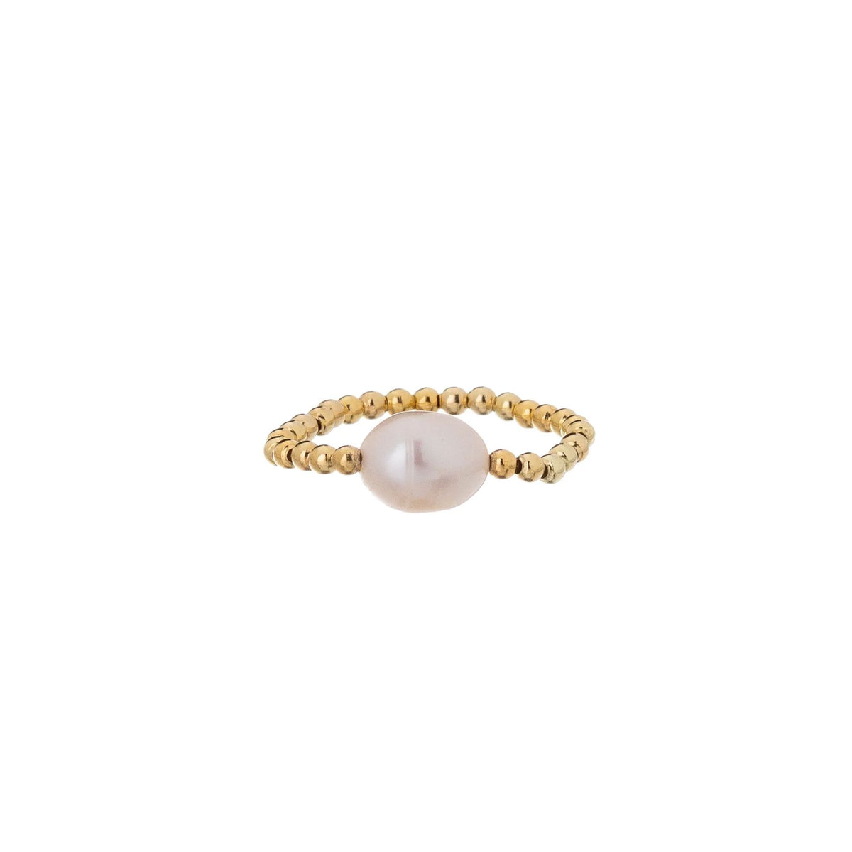 ALISIA Gold Ring - Donuts Simple Ring - Zabecca Living