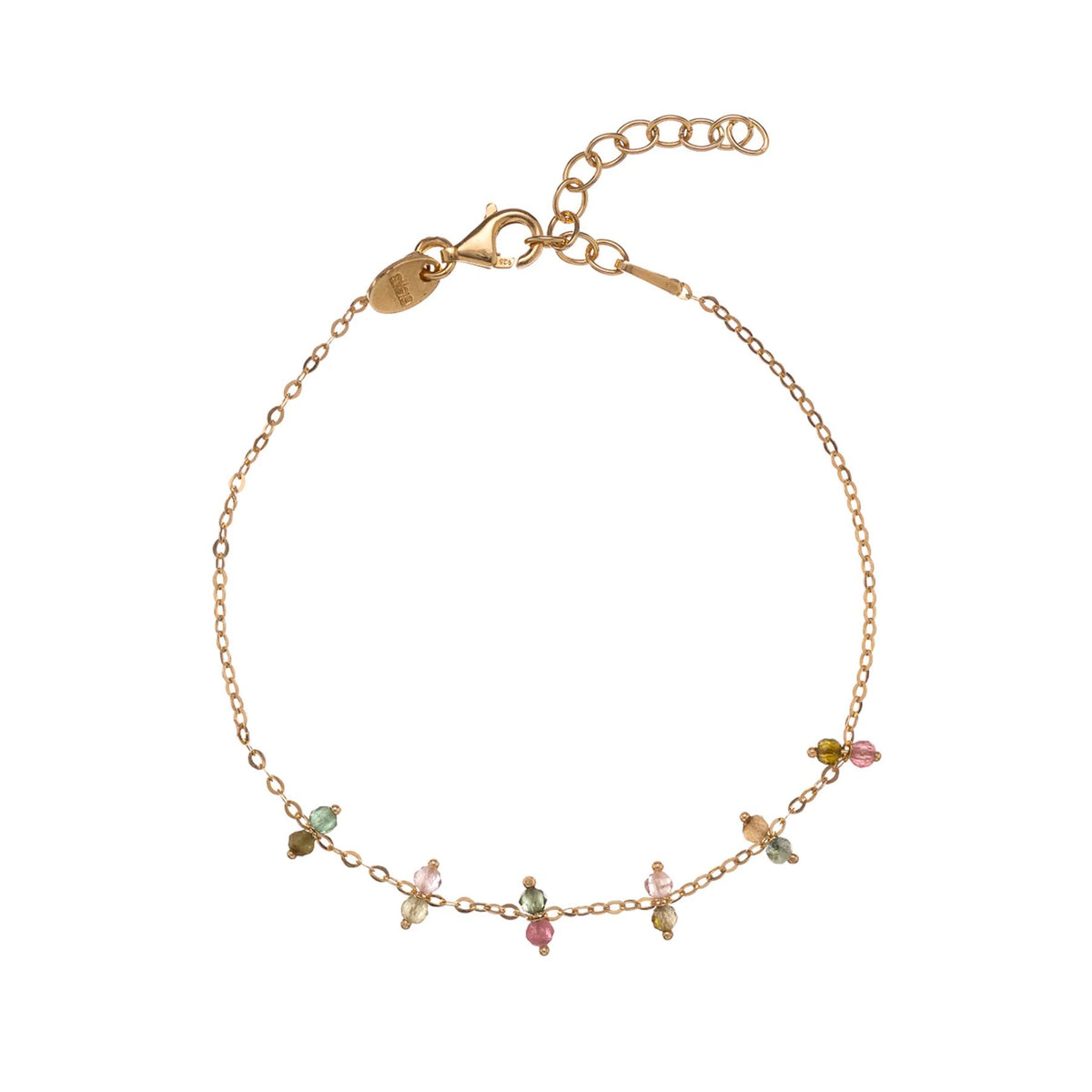 ALISIA Tormalina Gold Bracelet - Cinnamon BRACELET - Zabecca Living