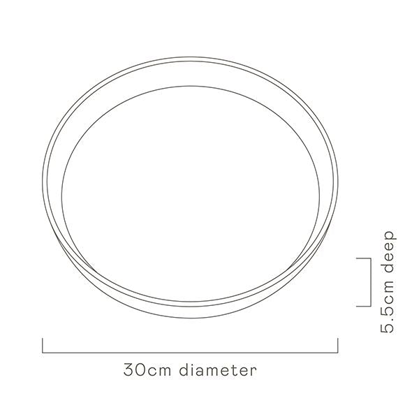 ANGUS & CELESTE Australian Botanicals Server Bowl - Wattle Sprigs bowl - Zabecca Living