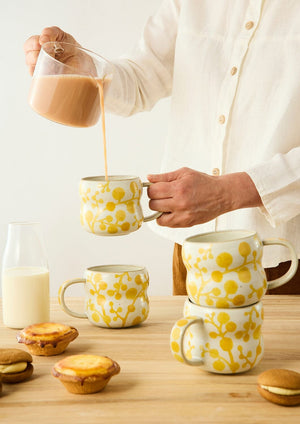 ANGUS & CELESTE Bushland Mug - Wattle COFFEE, TEA & DRINKS - Zabecca Living