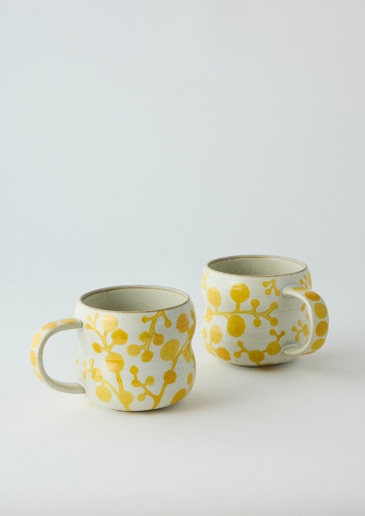 ANGUS & CELESTE Bushland Mug - Wattle COFFEE, TEA & DRINKS - Zabecca Living
