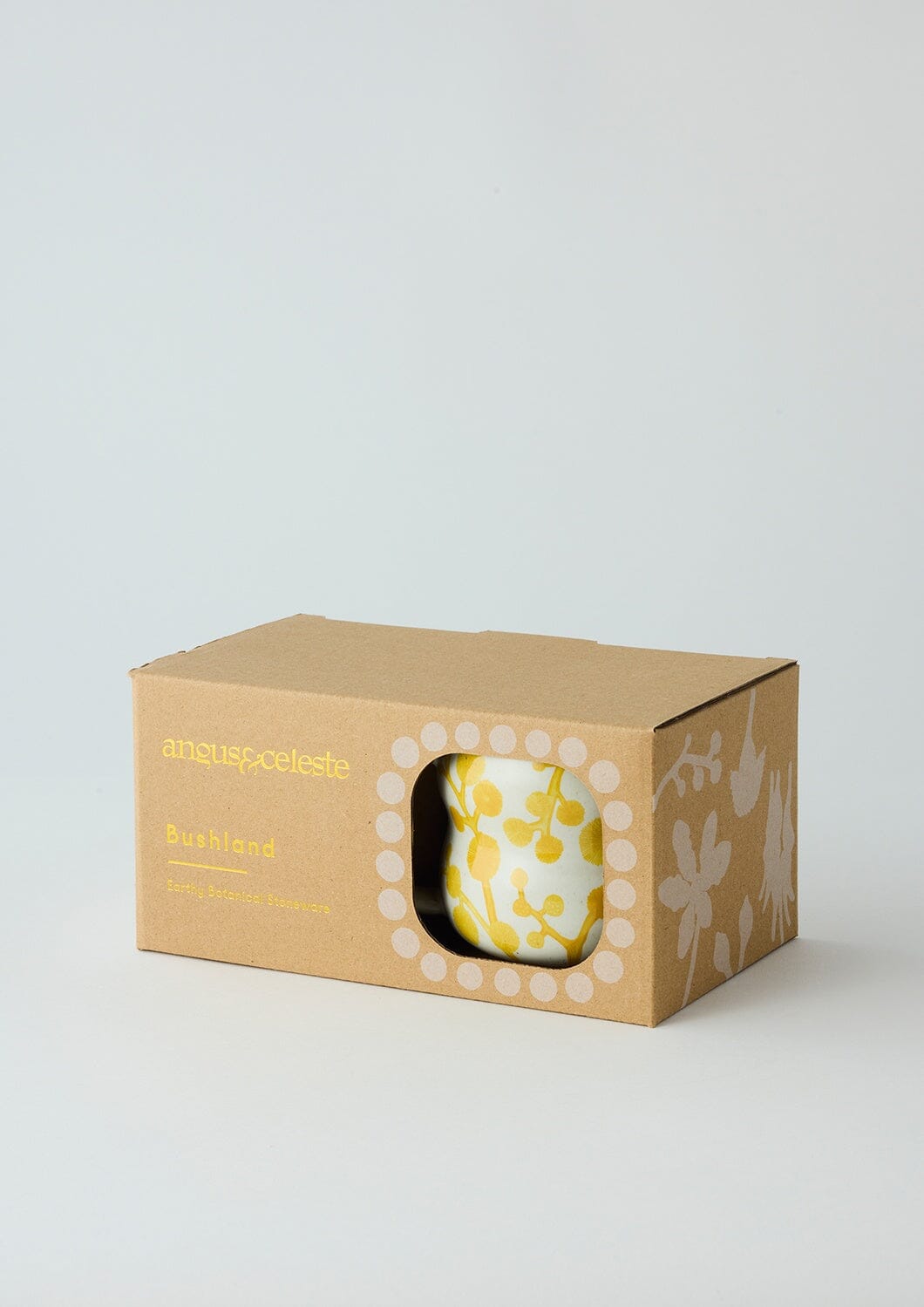 ANGUS & CELESTE Bushland Mug - Wattle COFFEE, TEA & DRINKS - Zabecca Living
