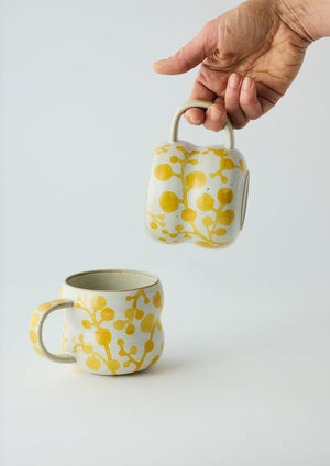 ANGUS & CELESTE Bushland Mug - Wattle COFFEE, TEA & DRINKS - Zabecca Living