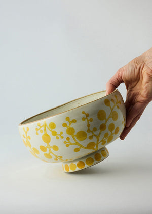 ANGUS & CELESTE Bushland Salad Bowl - Wattle bowl - Zabecca Living