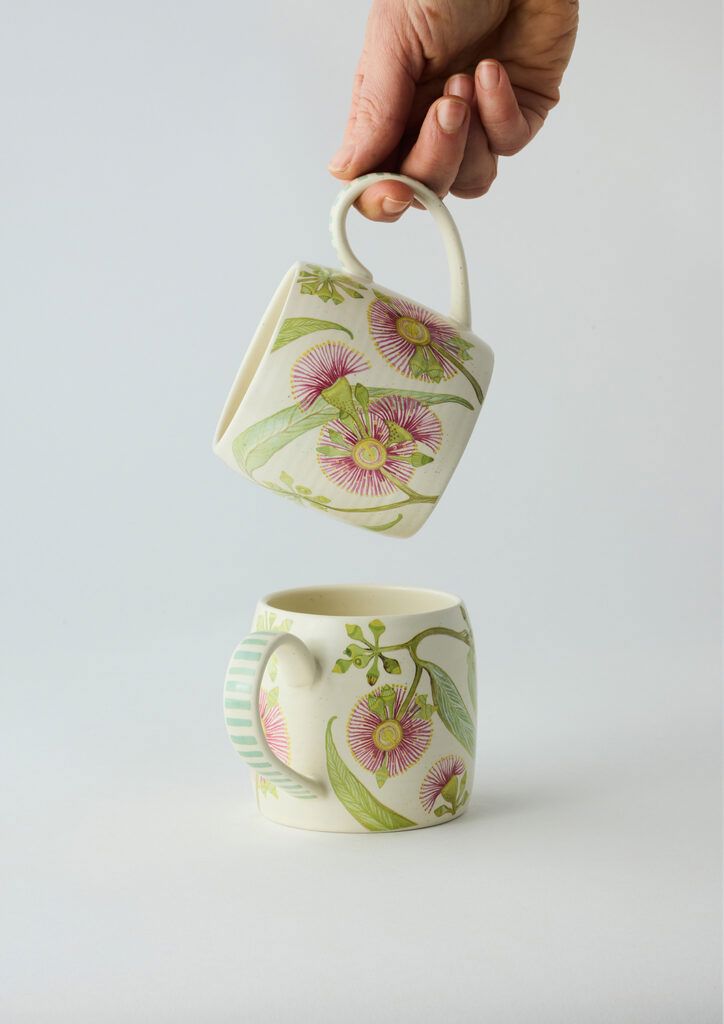 ANGUS & CELESTE Buttermilk Mug - Pink Eucalyptus COFFEE, TEA & DRINKS - Zabecca Living