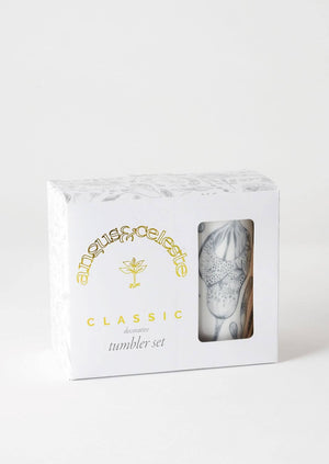 ANGUS & CELESTE Ceramic Tumblers Two Set - Bush Grey COFFEE, TEA & DRINKS - Zabecca Living