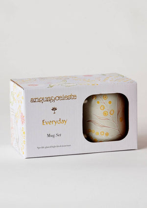 ANGUS & CELESTE Everyday Mugs Two Set - Wattle COFFEE, TEA & DRINKS - Zabecca Living