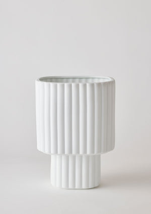 ANGUS & CELESTE Modular Stack Planter - White POT - Zabecca Living