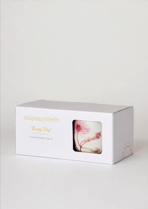 ANGUS & CELESTE Sunny Day Mugs Two Set - Fairy Floss Gum COFFEE, TEA & DRINKS - Zabecca Living