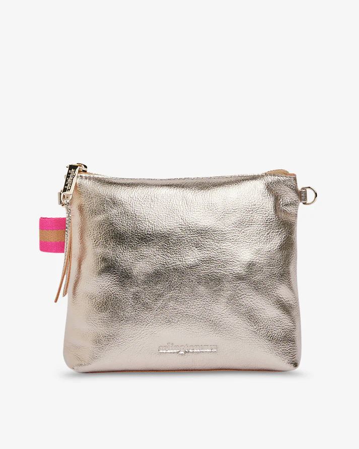 ARLINGTON MILNE Alexis Crossbody - Gold HANDBAG - Zabecca Living